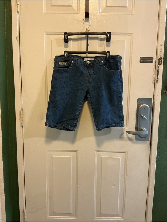 Pants - Old skull urban wear Dark Blue Denim Shorts